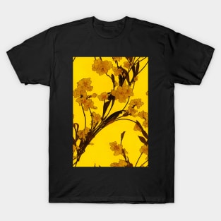 Beautiful Stylized Yellow Flowers, for all those who love nature #179 T-Shirt